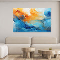Renkli Soyut Cam Tablo
