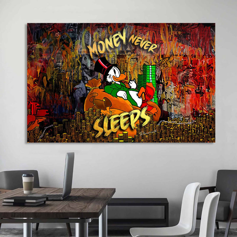 Money Never Sleeps Cam Tablo