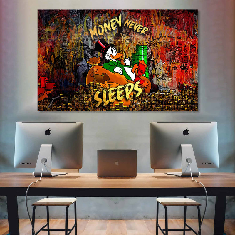 Money Never Sleeps Cam Tablo