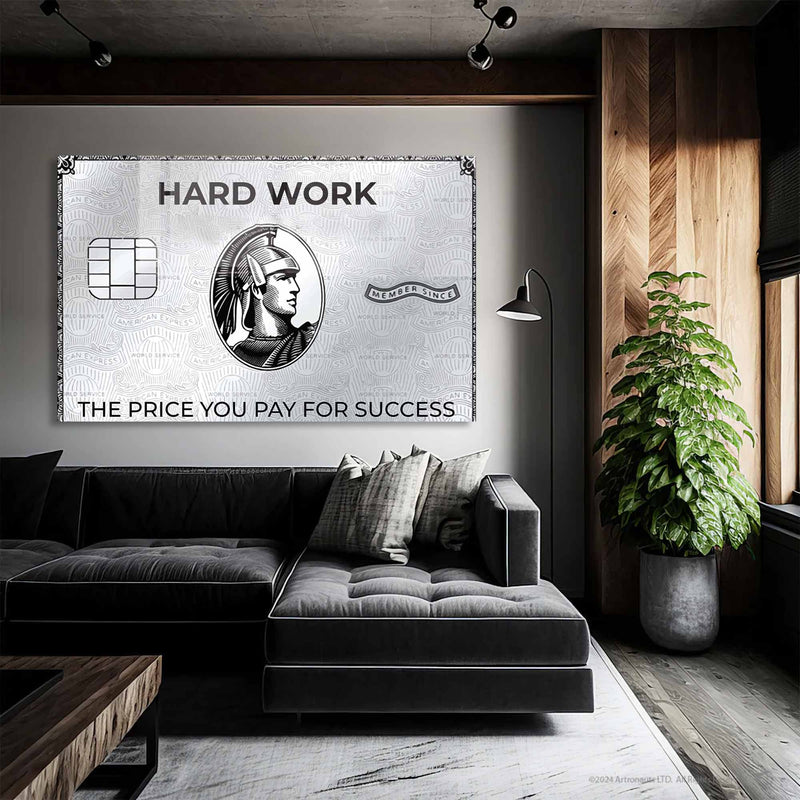 Hard Work Cam Tablo
