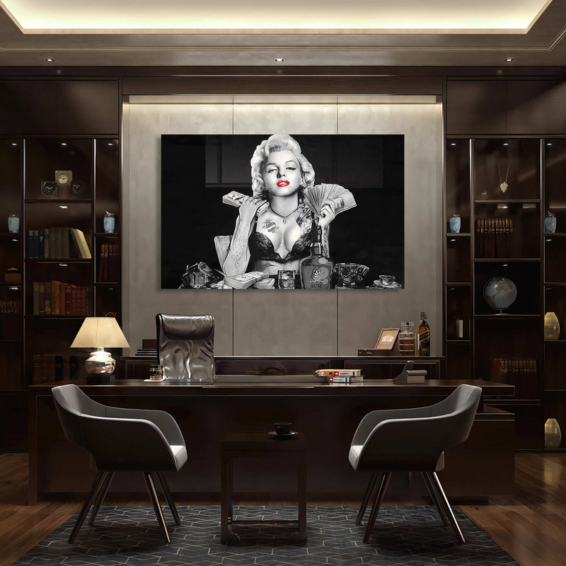 Marilyn Monroe Cam Tablo