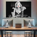 Marilyn Monroe Cam Tablo
