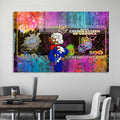 Dolar Donald Duck Cam Tablo – Cam Tablo