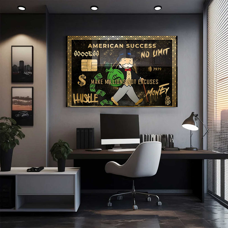 Make Millions Not Excuses Cam Tablo