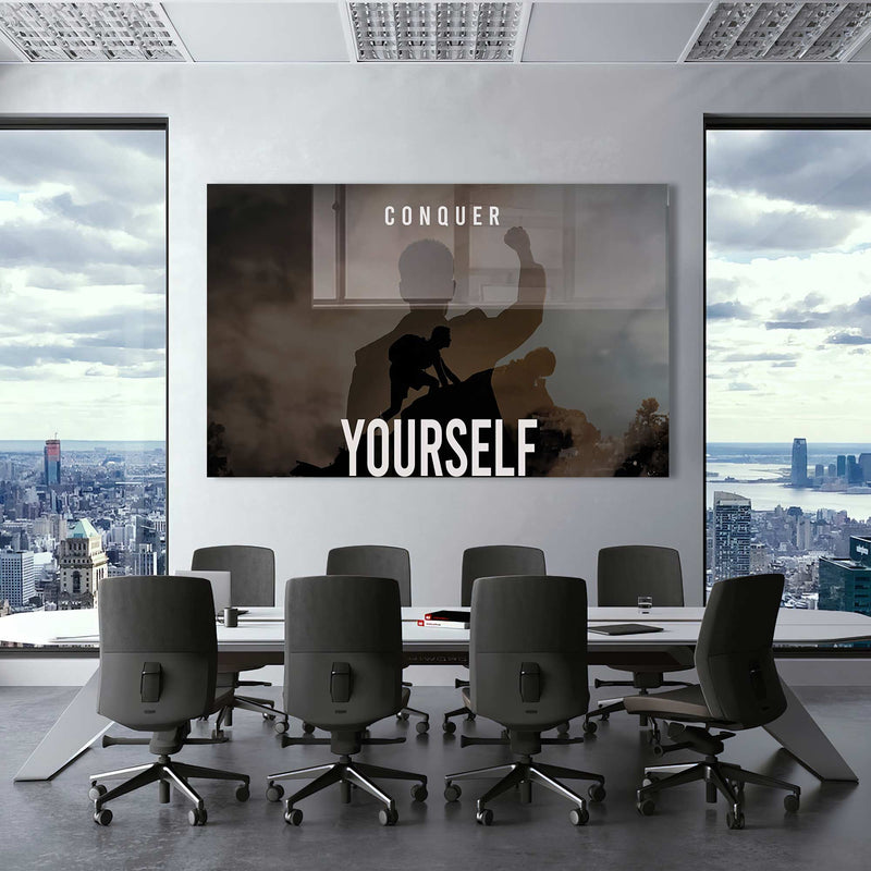 Conquer Yourself Cam Tablo – Cam Tablo
