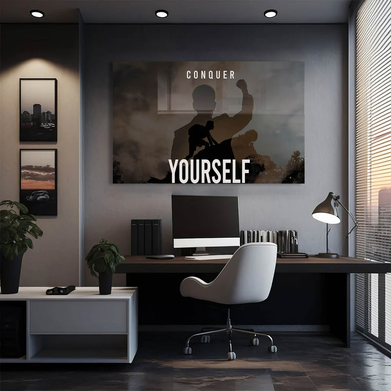 Conquer Yourself Cam Tablo – Cam Tablo