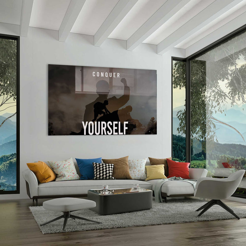 Conquer Yourself Cam Tablo – Cam Tablo