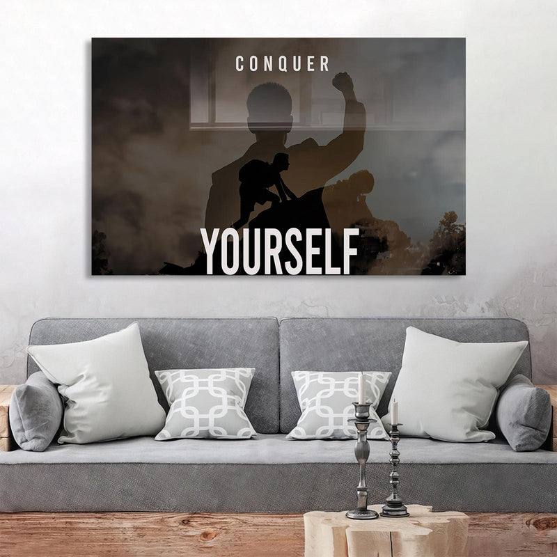 Conquer Yourself Cam Tablo – Cam Tablo