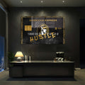 Hustle Kredi Kartı Cam Tablo