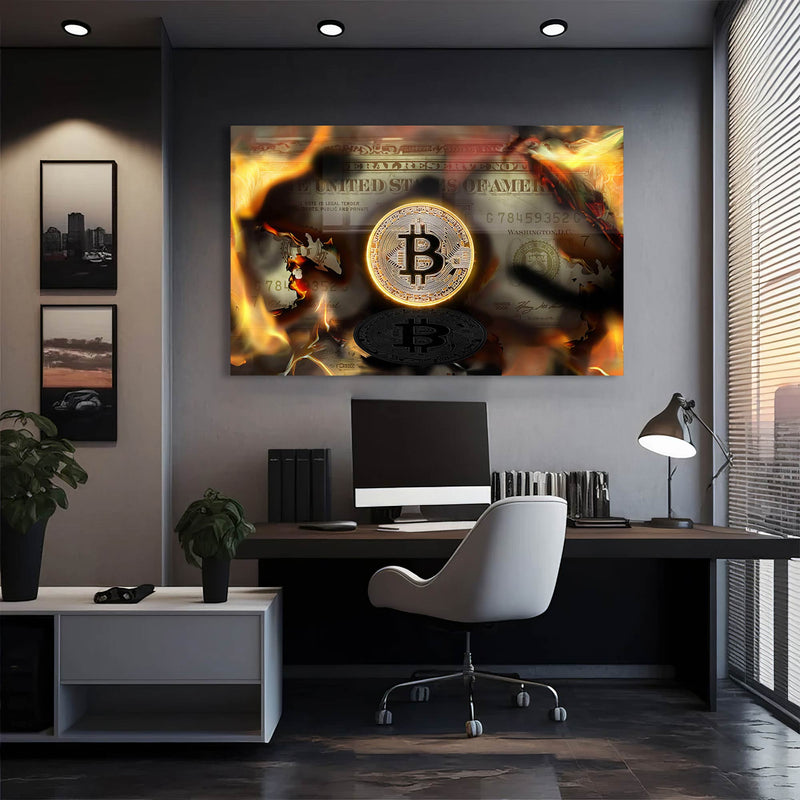 Bitcoin Dolar Cam Tablo – Cam Tablo