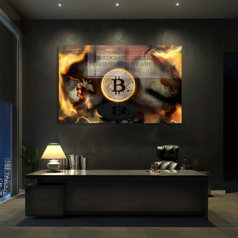 Bitcoin Dolar Cam Tablo – Cam Tablo