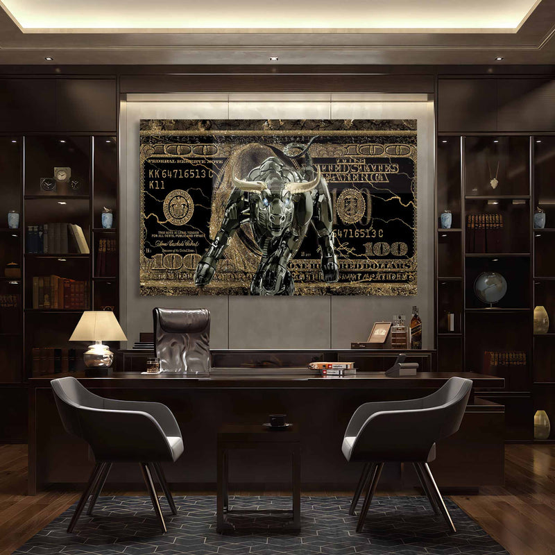 Dolar Boğa Cam Tablo – Cam Tablo