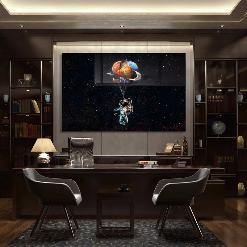 Astronot Cam Tablo – Cam Tablo