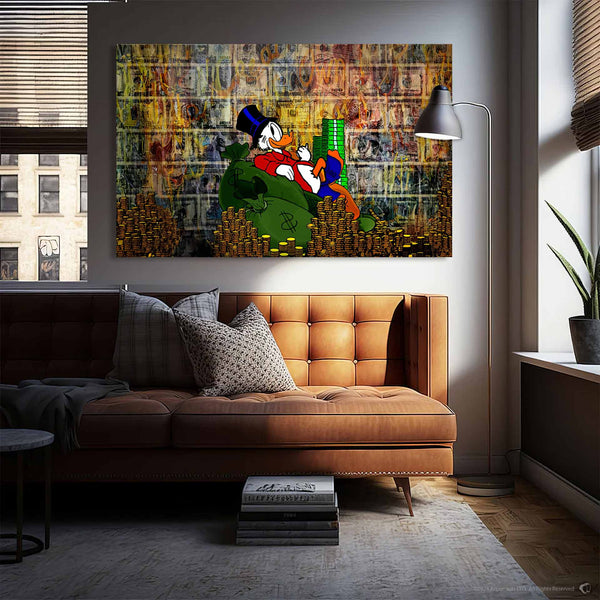 Zengin Donald Duck Cam Tablo