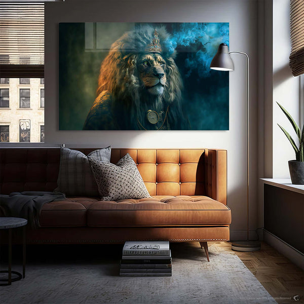 Aslan Cam Tablo