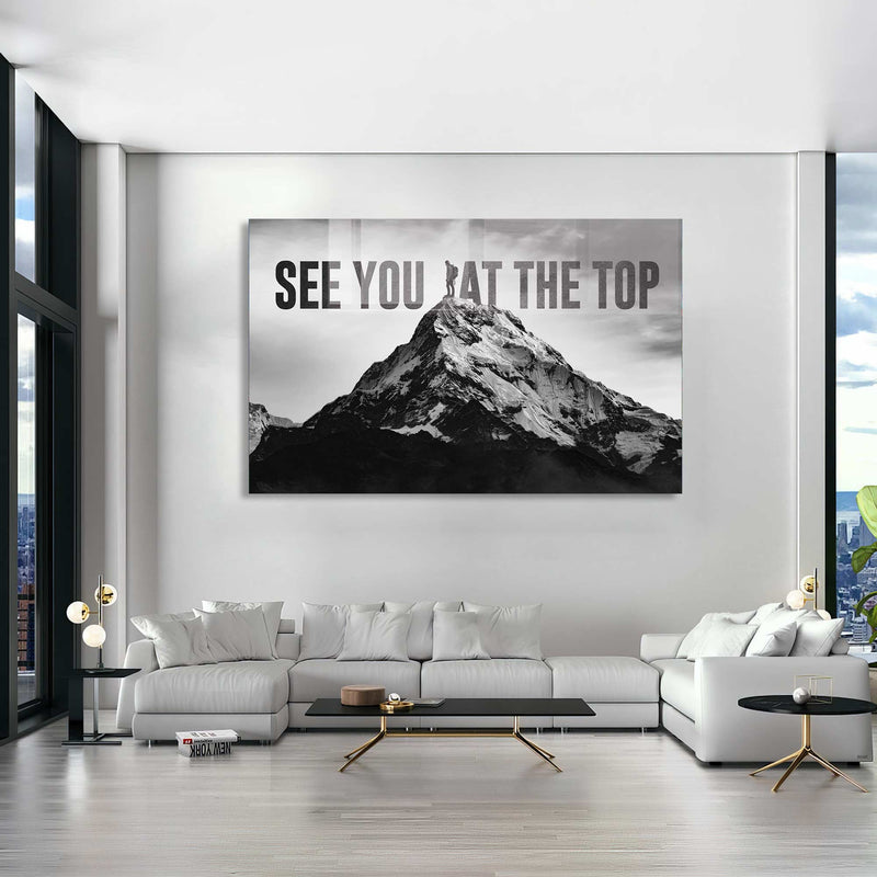 See You At The Top Cam Tablo