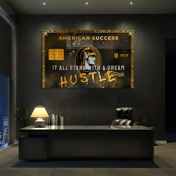 It All Starts With A Dream Cam Tablo
