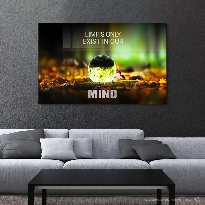 Limits Only Exist In Our Mind Cam Tablo