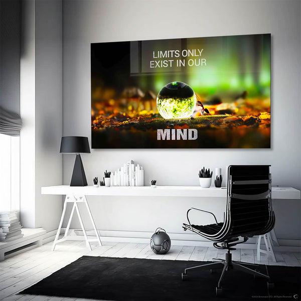 Limits Only Exist In Our Mind Cam Tablo