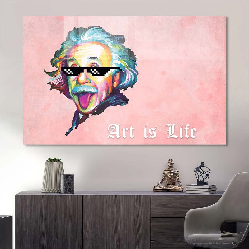 Art Is Life Cam Tablo – Cam Tablo