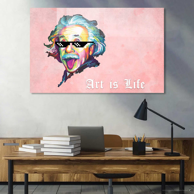 Art Is Life Cam Tablo – Cam Tablo