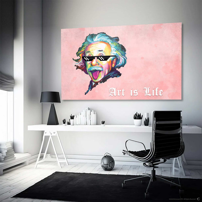 Art Is Life Cam Tablo – Cam Tablo