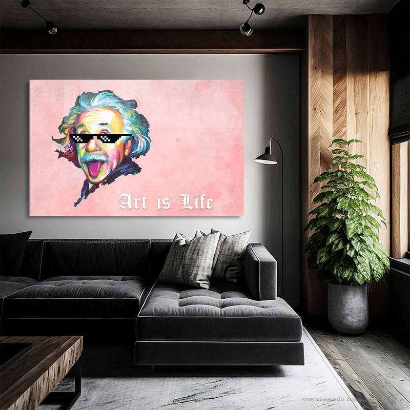 Art Is Life Cam Tablo – Cam Tablo