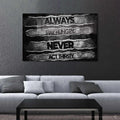 Always Stay Hungry Cam Tablo – Cam Tablo