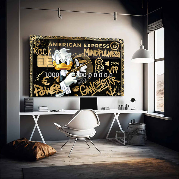 American Express Kredi Kartı Cam Tablo