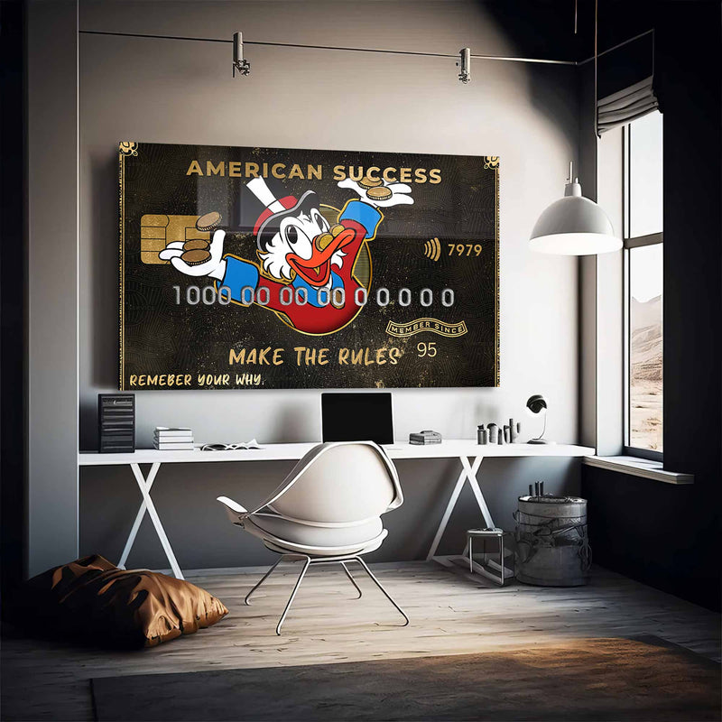 American Succes Make The Rules Cam Tablo – Cam Tablo