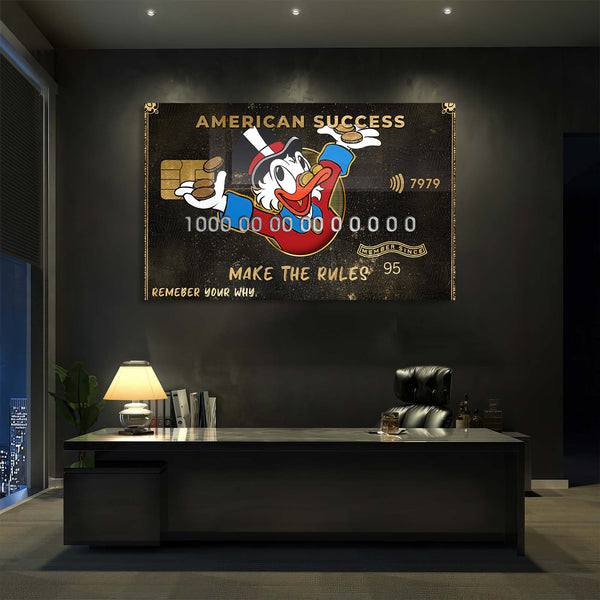American Succes Make The Rules Cam Tablo