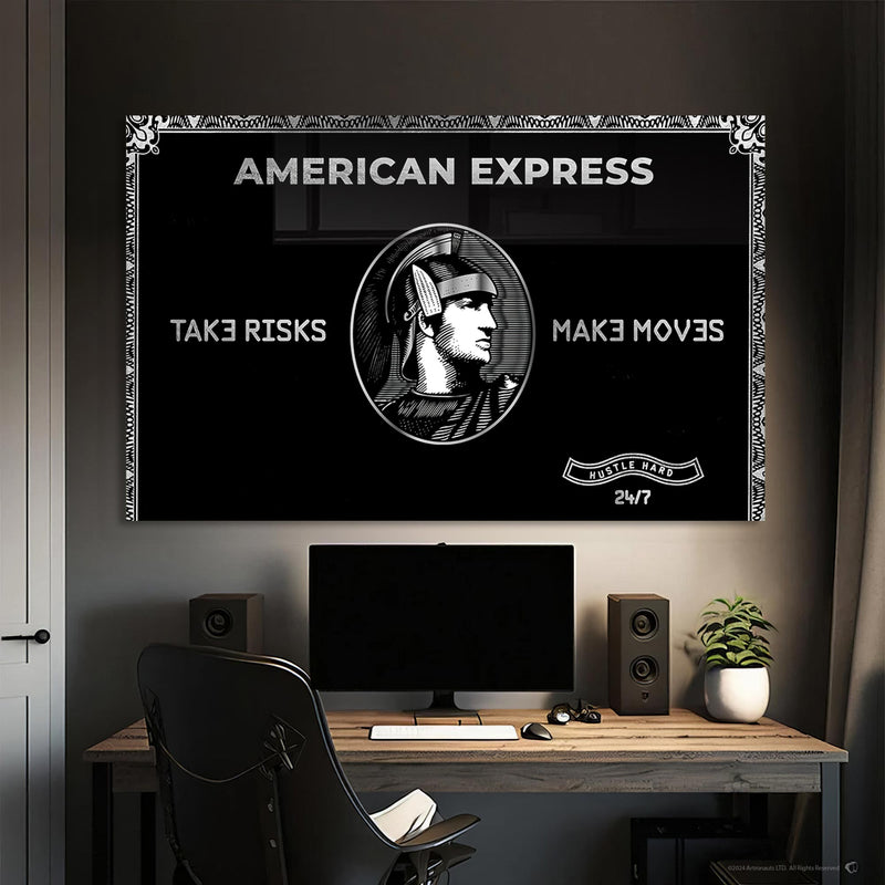 American Express Take Risks Make Moves Cam Tablo – Cam Tablo