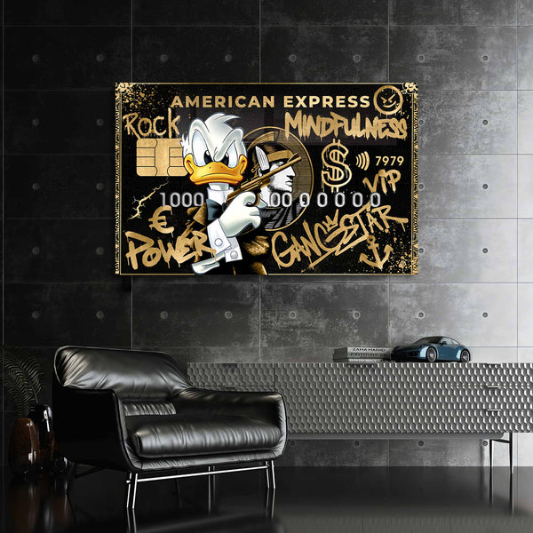 American Express Kredi Kartı Cam Tablo