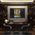 Always Keep A Positive Mindset Cam Tablo – Cam Tablo