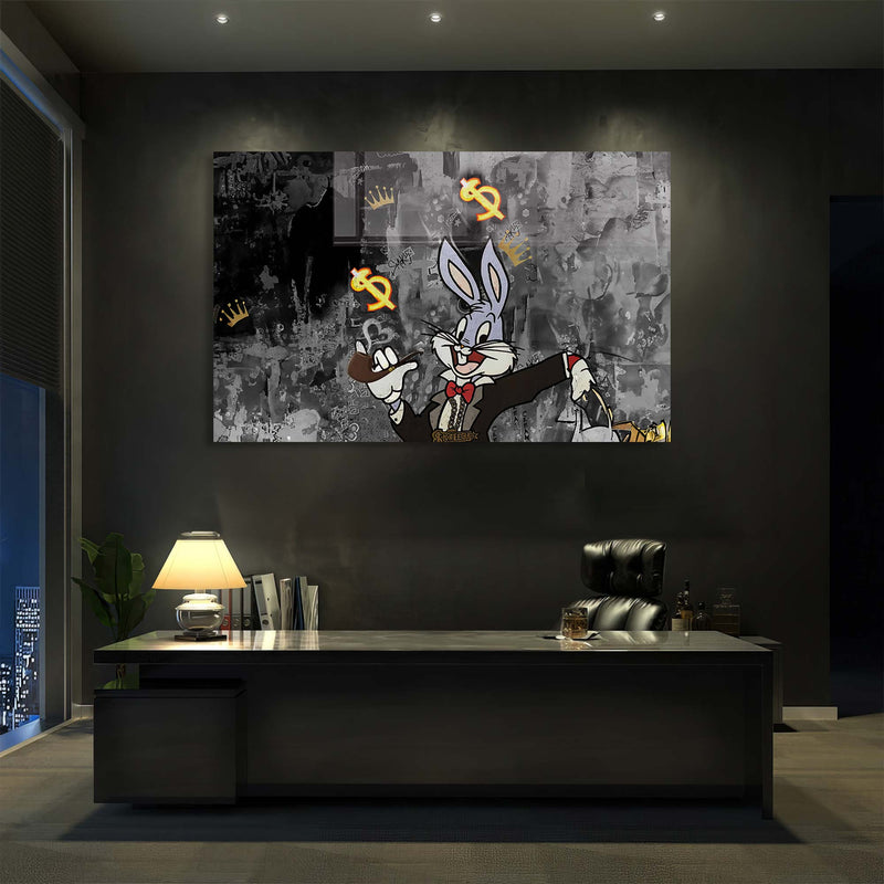 Bugs Bunny Cam Tablo – Cam Tablo