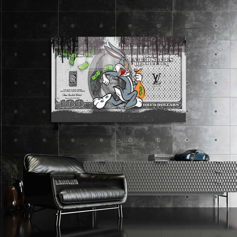 Dolar Bugs Bunny Cam Tablo – Cam Tablo