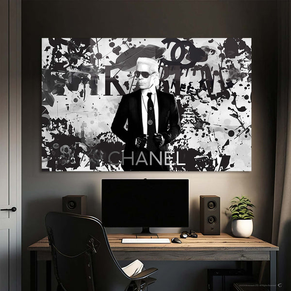 Chanel x Karl Cam Tablo