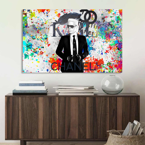 Chanel x Karl Cam Tablo