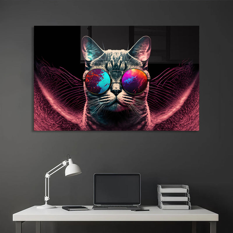 Cool Kedi Cam Tablo – Cam Tablo