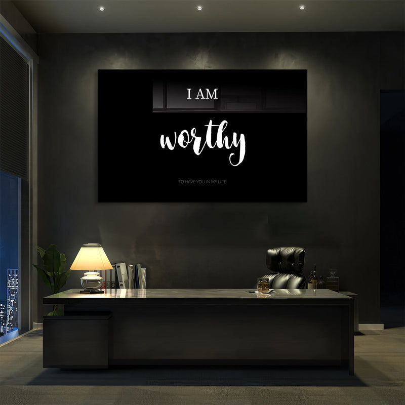 I Am Worthy Cam Tablo