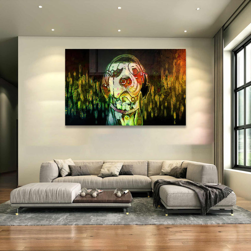 Cool Köpek Cam Tablo – Cam Tablo