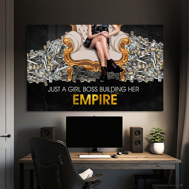 Just A Girl Boss Building Her Empire Cam Tablo