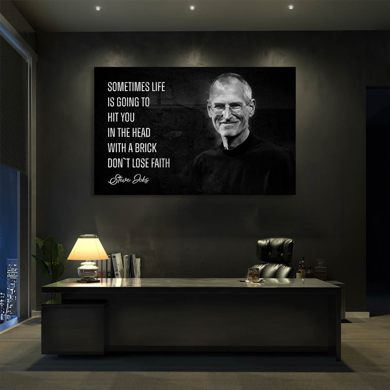 Steve Jobs Cam Tablo