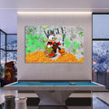 Zengin Donald Duck Cam Tablo