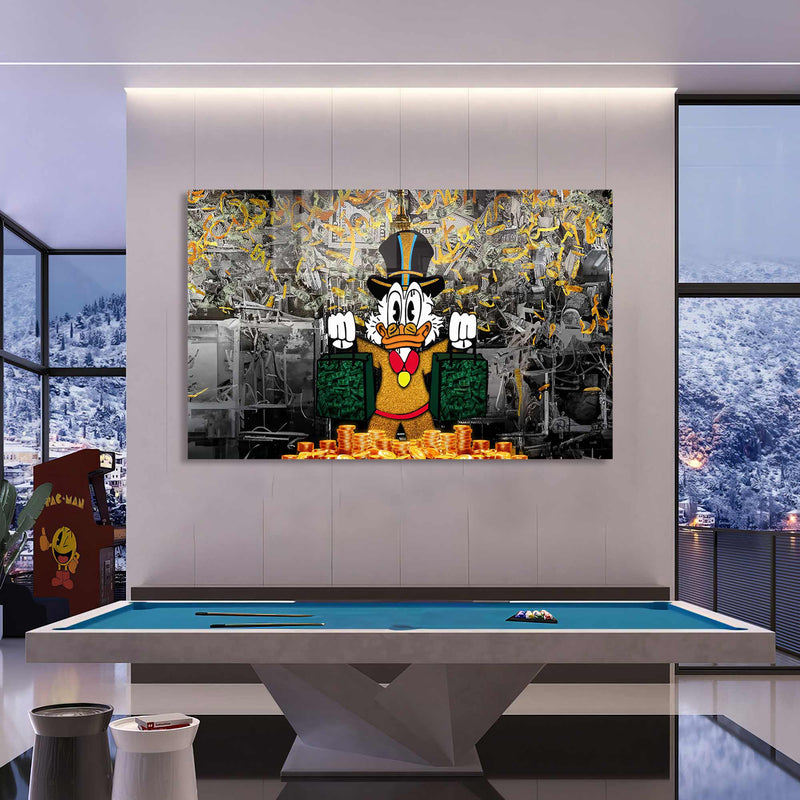 Zengin Donald Duck Cam Tablo