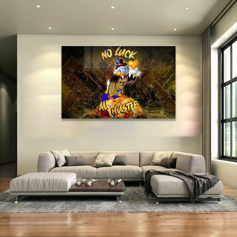 No Luck All Hustle Cam Tablo