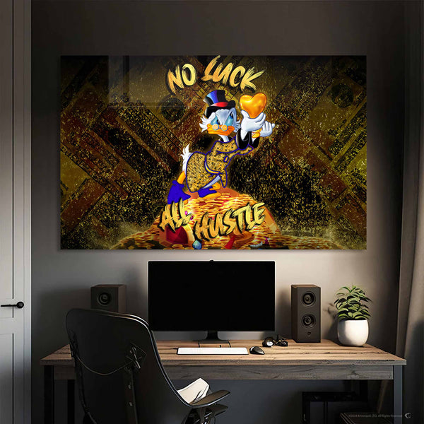 No Luck All Hustle Cam Tablo