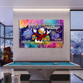 Zengin Donald Duck Cam Tablo