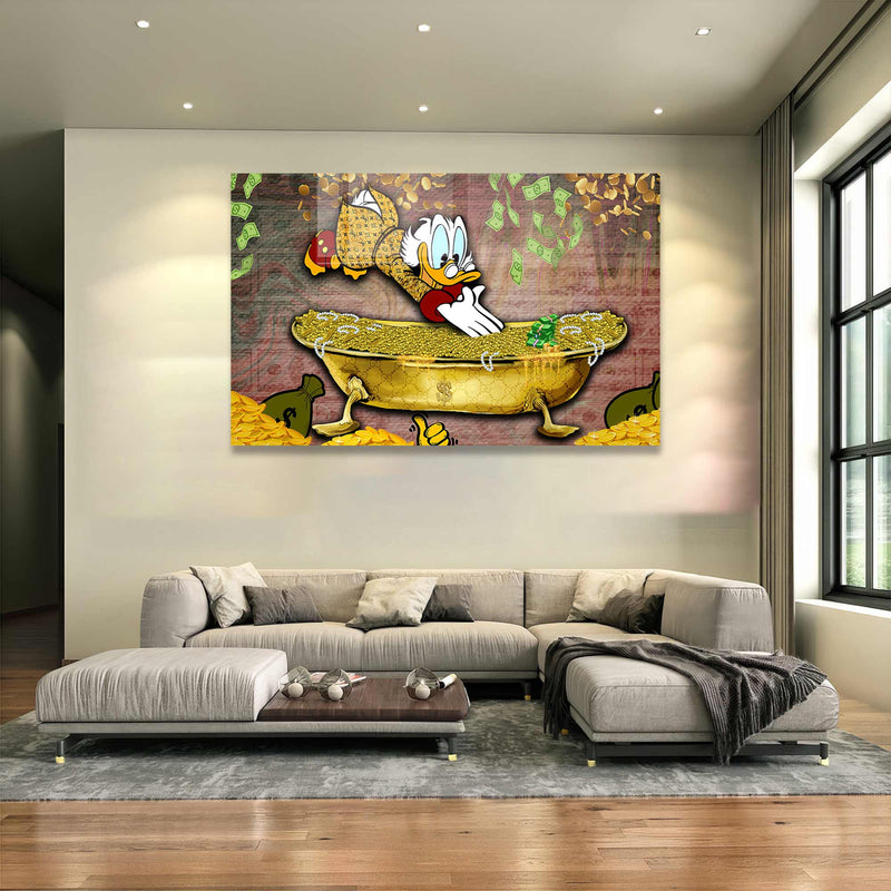 Zengin Donald Duck Cam Tablo