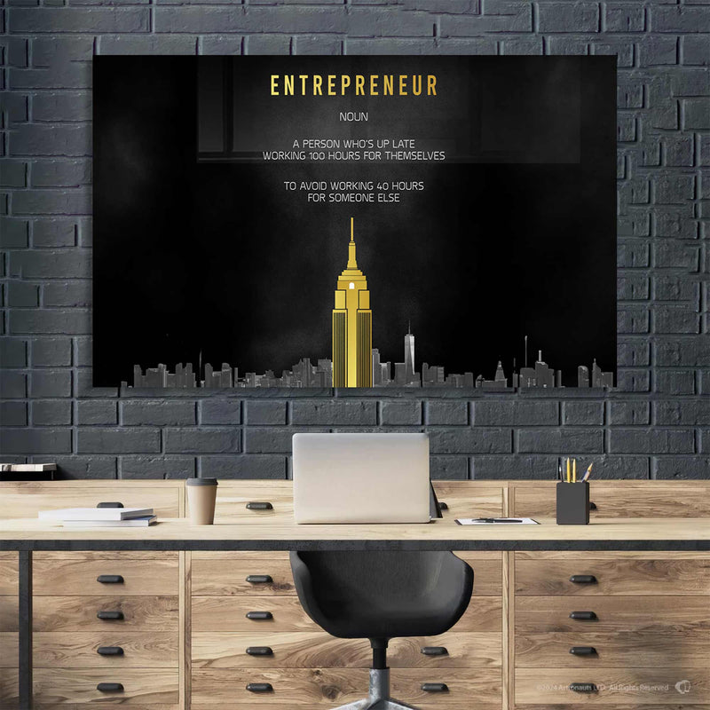 Entrepreneur Cam Tablo – Cam Tablo